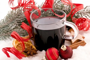 gluhwein Apres ski feest
