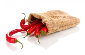 jute zak pepers