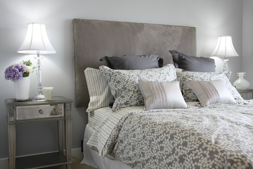 slaapkamer wit-grijs-zilver