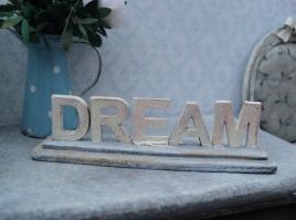 Houten letters dream Houten decoratieletters dream