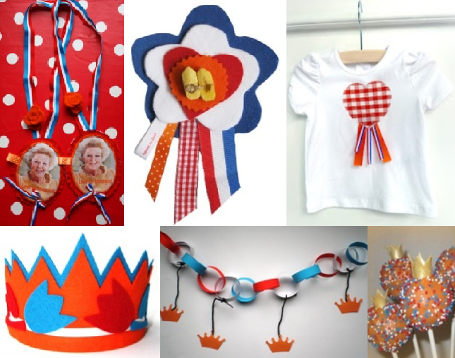 Koningsdag knutselen