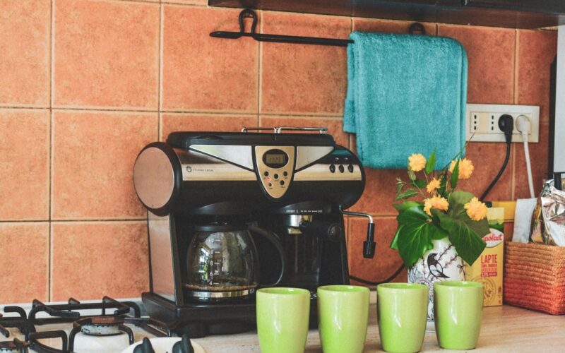 Getting coffee ready